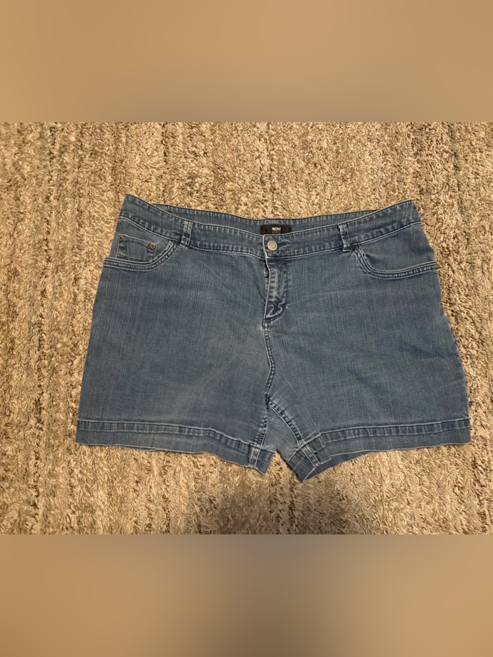 Blue Denim Shorts